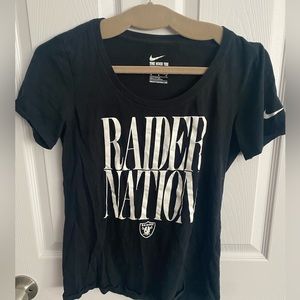 Raiders Nike t-shirt.